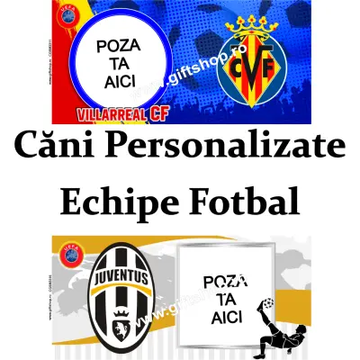 Cani echipe fotbal personalizate